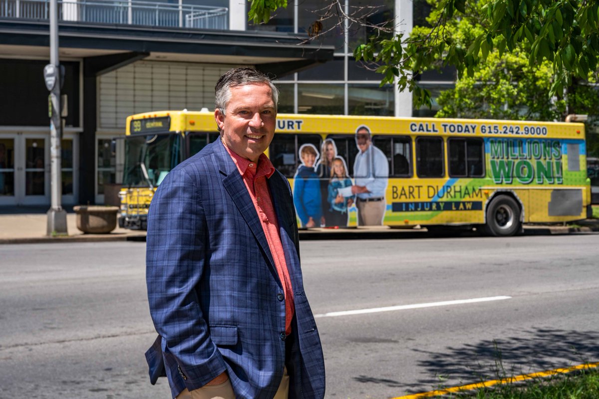 BartDurhamLaw's tweet image. Blair strikes a pose in front of a Bart Durham bus like it's his own personal photoshoot! 📸🚌 Who knew public transportation could be so glamorous? 😂 #BartDurhamBus #PosingPro #PublicTransportationGlam