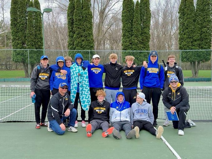 Special thank you to our friends at @MukwonagoTennis who raised $2,000 recently via a serve-a-thon, to help the MACC Fund fight #chilhoodcancer and related #blooddisorders!! 🎗️🩸🤝🎾