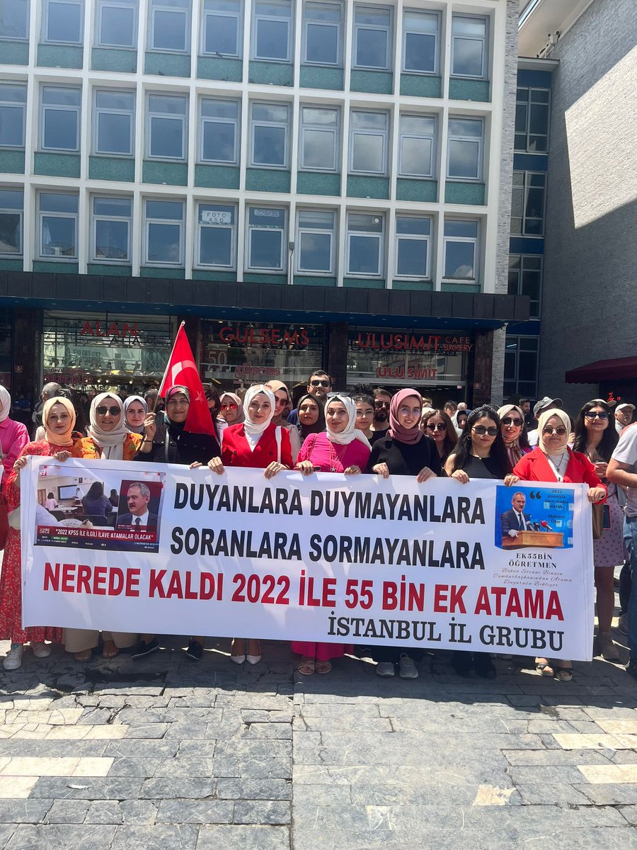 Bizler 2022 KPSS puanımız ile ilave atama bekliyoruz. 
İki kere girmiş olduğumuz Sınavın takvimin geç açıklanması sebebi ile ilave ataması olmadı.  Bakan Özer in verdiği sözün derhal yerine getirilmesi önem arz etmektedir. 
#SözÖzerdenEkAtamaReisten