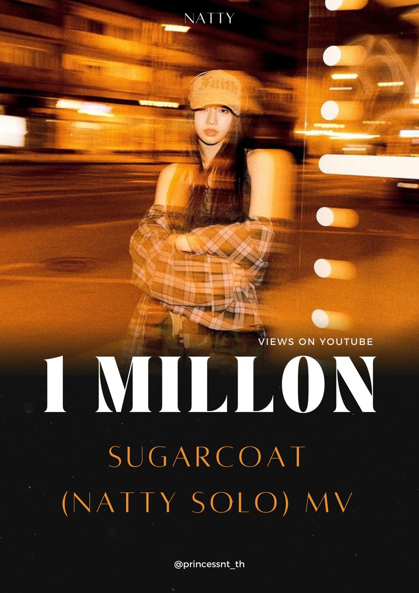 공주NATTY THAILAND (SLOW) on Twitter "NATTY ‘Sugarcoat’ 1,000,000