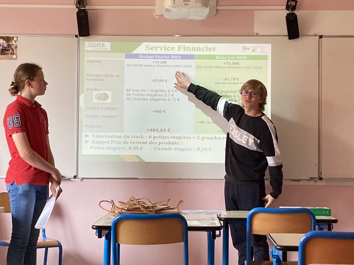 SCOP : AG de clôture et remise d’une partie des bénéfices au vice-président de l’association « On détonne contre Huntington ». Félicitations aux élèves pour leur implication !
#solidarité #parcoursavenir <a href="/dsden61/">DSDEN61</a>