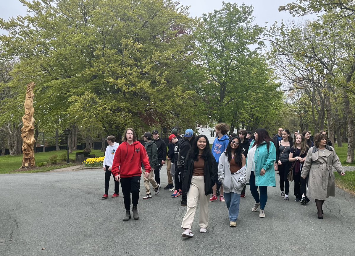 Judy M. Foote (@judy_foote) on Twitter photo Always welcome student tours of GH. Delighted gr 8 students from @pjhspanthers in <a href="/townofburin/">Town of Burin</a> visited. Vol tour guide Heather Taylor included a visit to the Heart Garden, a reconciliation initiative on GH grounds. It serves to educate the tragic history of residential schools. Always welcome student tours of GH. Delighted gr 8 students from @pjhspanthers in <a href="/townofburin/">Town of Burin</a> visited. Vol tour guide Heather Taylor included a visit to the Heart Garden, a reconciliation initiative on GH grounds. It serves to educate the tragic history of residential schools.