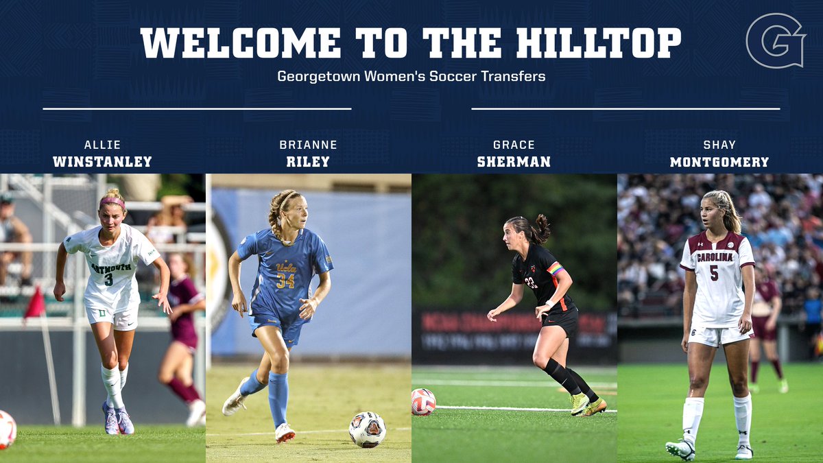 Welcome to the Hilltop Allie, Brianne, Grace and Shay! 2023 season 🔜

#HoyaSaxa