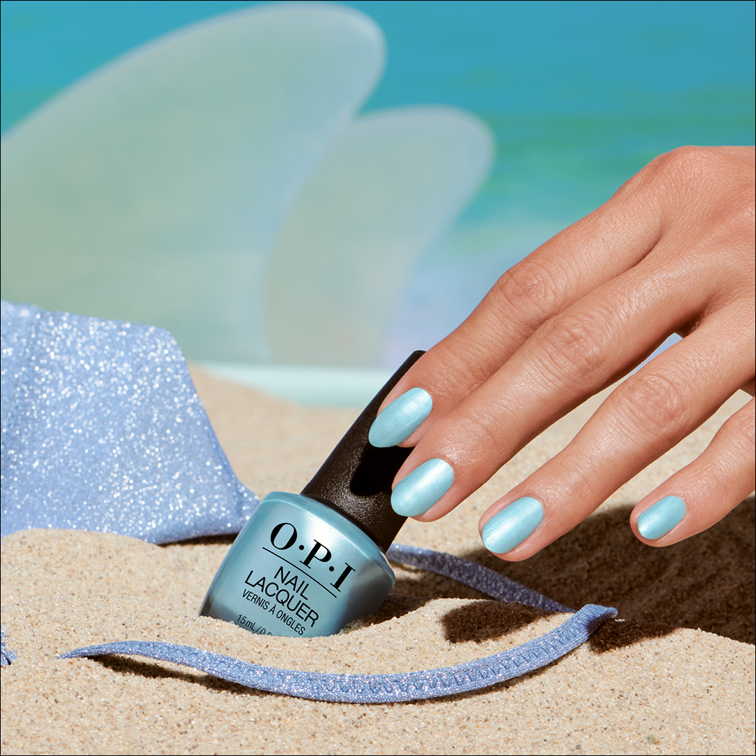 OPI_PRODUCTS's tweet photo. From the beach to the boardroom 🌊 Make a splash in #SurfNaked a sky blue pearl from #OPISummerMakeTheRules.

#OPI #OPIObsessed #Nails #BlueNails https://t.co/FvPZFBkHFo