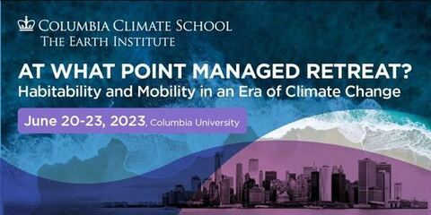 We're excited to be at Columbia University this week, at the 2023 #ManagedRetreat Conference