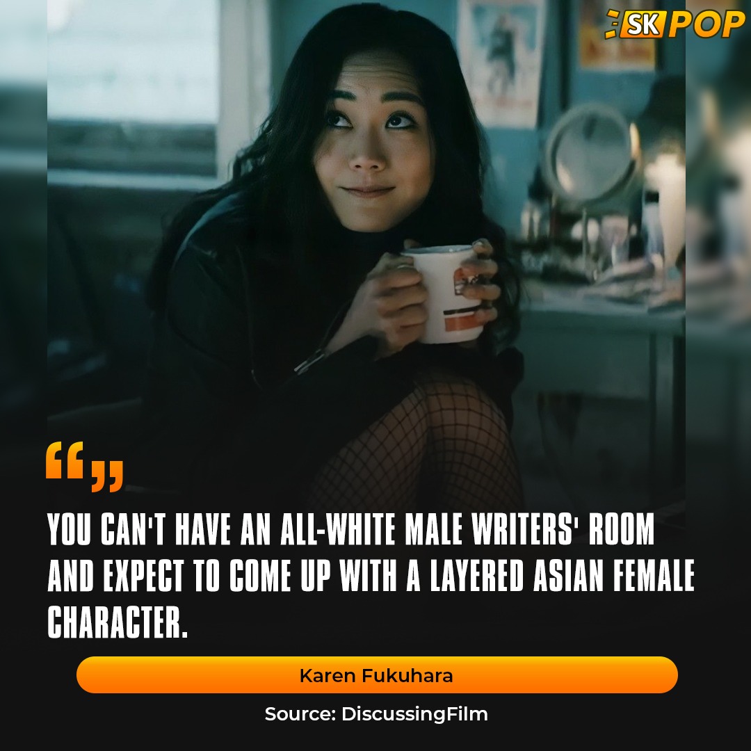 #KarenFukuhara, who plays #Kimiko in #TheBoys, praises the diversity present in the show's writing team! 👏