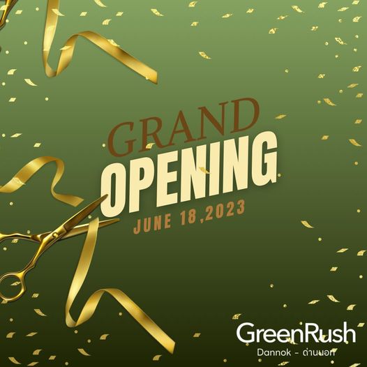 GreenRush is now open. Spread the word and invite everyone to come and have a fantastic experience. We offer high-quality products and special promotions to celebrate our grand opening.

Learn more: bit.ly/43F3dJF 

#greenrush #dannok #songkla #hidden #hadyai #stoned