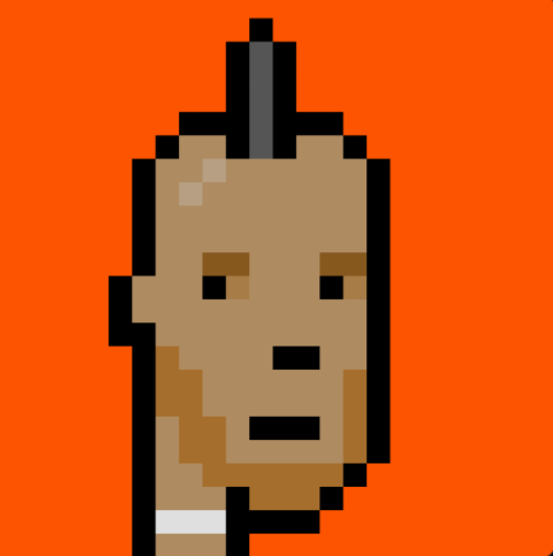 tattoomealways's tweet image. This Punk by @recursivepunks was lying on the floor @MEonBTC so I picked him up to add to my collection. Save the Punks!