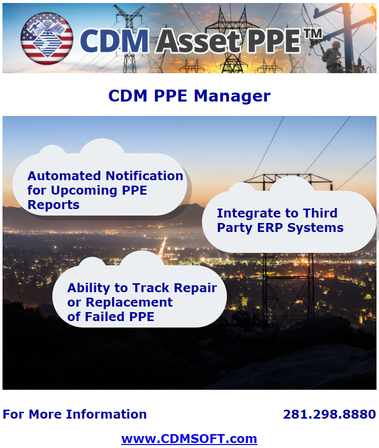 CDM PPE Manager benefits and features
cdmsoft.com/solutions/cdmp…
#oilgas #oilfield #permianbasin #oilpatch #bakken #drilling #frac #midland #fracking #upstream #oilindustry #offshore #marcellus  #odessa #delawarebasin #eaglefordshale #refining #americanmade
