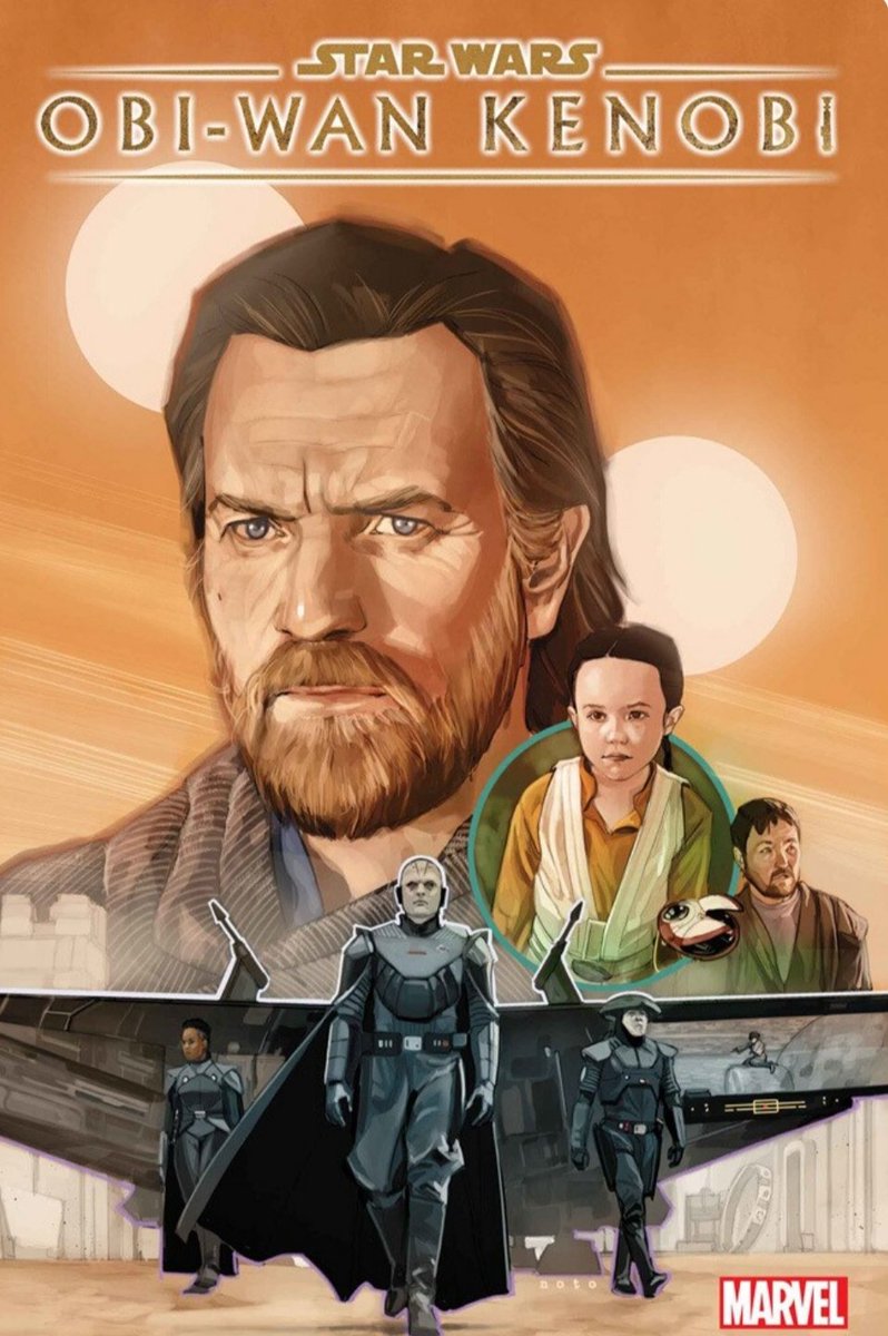 Obi-Wan Kenobi Series is being released as a 6 issue comic series in September.

(@starwars)

#EwanMcGregor #ObiWanKenobi #HaydenChristensen #AnakinSkywalker #DarthVader #StarWarsComics #StarWars