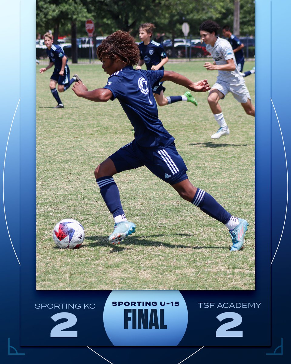 A share of the spoils in our U-15s' final match of the season.

Another year in the books, these players certainly went further! 

#SportingKC | #MLSNEXTCup