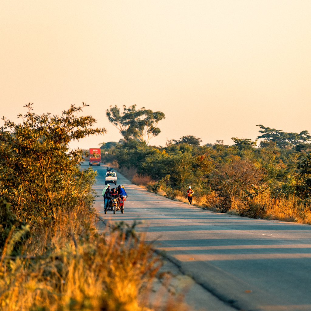 hardestgeezer's tweet photo. #ProjectAfrica Day 59/60: 62km/60.9km

State of it mate. Feral. No extra points for looking good out here. Nose to tarmac. Get about it.

2 months on road so far. Just the warm up. Mileage is only gonna get more intense. Logistics more problematic. Dangers more real. Lots at stake.

Talked a big game. Time to deliver on it🫡