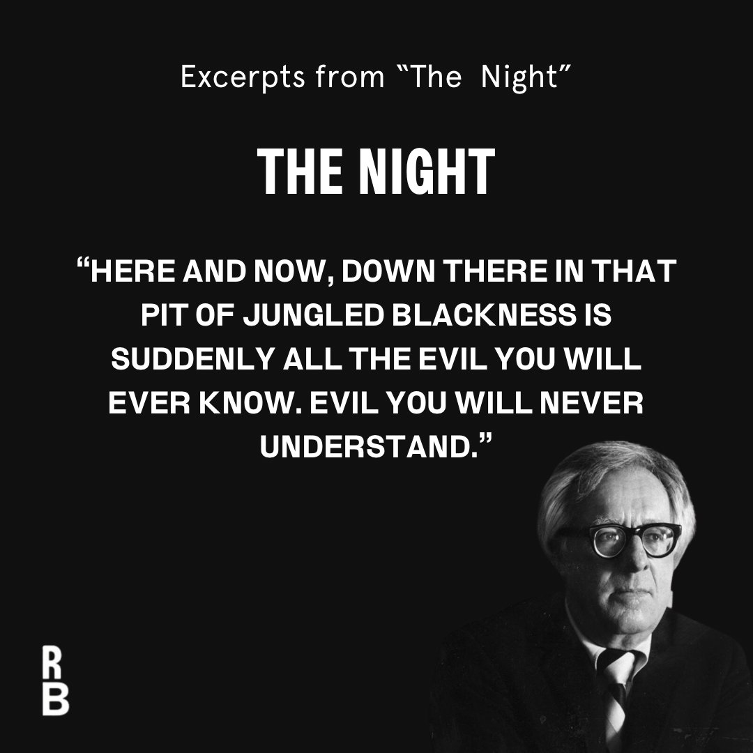 If you’re looking for a Bradbury story about hot summer nights, scary ravines, and the resilience of a mother on a mission, then we highly recommend “The Night” from The Stories of Ray Bradbury Collection. #RayBradbury #ShortStories #ShortStorySuggestion