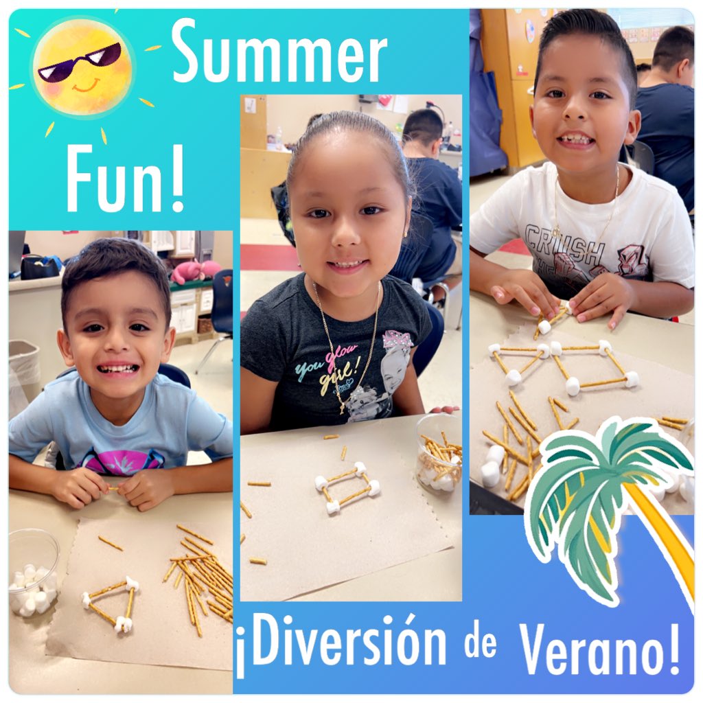 OESFirst108's tweet photo. GEOMETRY 📐 Fun! ¡Geometría y Diversión! @lfcisdESL_BIL @aamaro10 @avillarreal4079 #snackandlearn https://t.co/gmUqfeDaBU