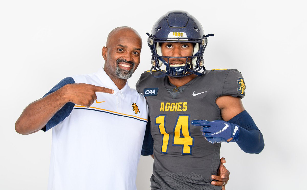 100% Committed to @NCATFootball 💛💙 #aggiepride 
@CoachVBrown59 
@coachpoole88 @CAY42  @coachwhiteslife @904Sad 
@SWGHS_Football @247Sports @On3sports