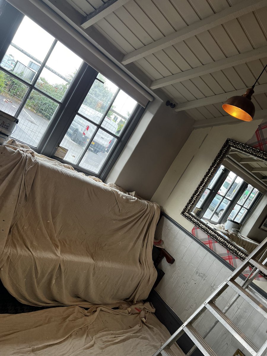 👷🏽👷🏻‍♀️ Refurb Update 👷🏻‍♀️👷🏽 Sneak Peak at what’s going on!! Watch this space. We will be back to normal service before you know it!!! Thanks for your patience with us during our closure 🙏🏻