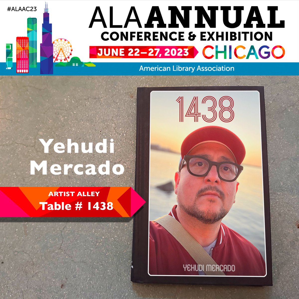 ALA2023! Stop by Artist Alley 1438 to say hi.
#comics #kidlit #middlegradebooks #graphicnovels #supermercadocomics #comicsforkids #dccomics #dc #dceu #ALA #alaChicago #supermercado #jewish