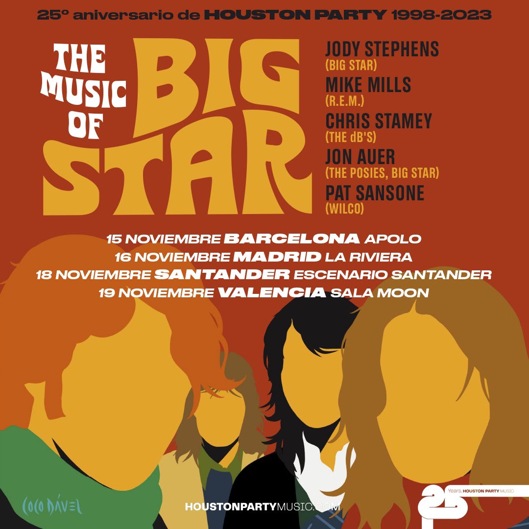 The Music of Big Star, de gira en noviembre para celebrar el 25 aniversario de Houston Party

sonicwavemagazine.com/the-music-of-b… <a href="/Houston_Party/">Houston Party</a> <a href="/EneidaFever/">𒊹︎︎︎ 𝗘𝗻𝗲𝗶𝗱𝗮 𝗙𝗲𝘃𝗲𝗿!</a>