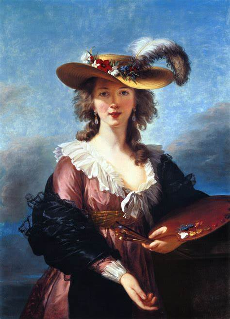 ARTIST ELISABETH VIGEE-LEBRUN, SELF-PORTRAIT
#VigeeLebrun #ElisabethVigeeLebrun #vigeelebrun #artist #painter #portraits #art #women #WomenArtists #France