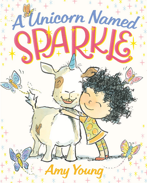 I got to meet Amy Young, author & illustrator of 'A Unicorn Named Sparkle'. Super nice. Check out her books. #books #authors #kidbooks #unicorns