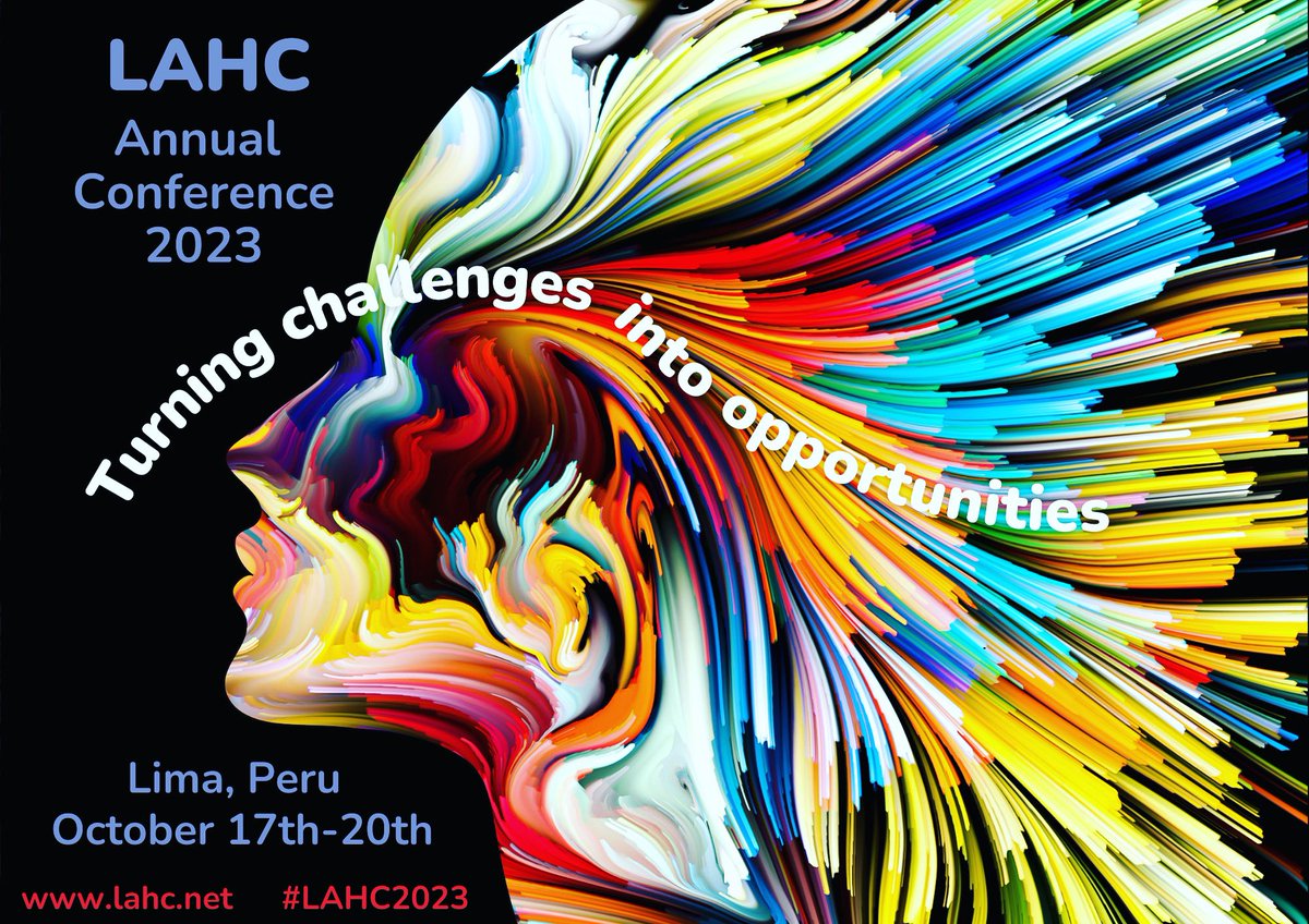 LAHCschools's tweet photo. Our logo and theme for this year’s LAHC Annual Conference! #LAHC2023: building inclusive communities and embracing #AI. Looking forward to seeing #LAHCschools, partners, exhibitors, speakers and guests in Lima #InternationalEducation https://t.co/BIedLXQKux