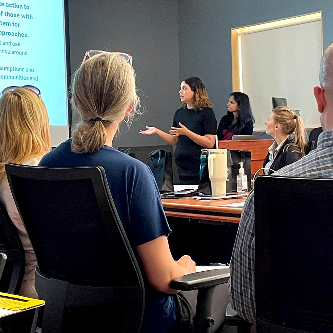 MKEmploymentHub's tweet photo. MKES hosted employment service providers from across the #MuskokaKawarthas region to share ways we can provide culturally safer service and workplace environments for everyone. It’s part of our commitment to being a welcoming place for all and building solidarity in the region. https://t.co/Z8u1kyEH3V
