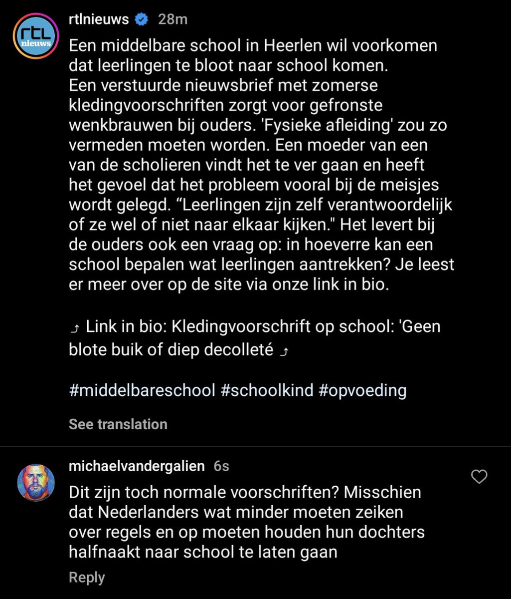 MichaelDDS's tweet image. Laat je dochters niet halfnaakt naar school gaan #simpel