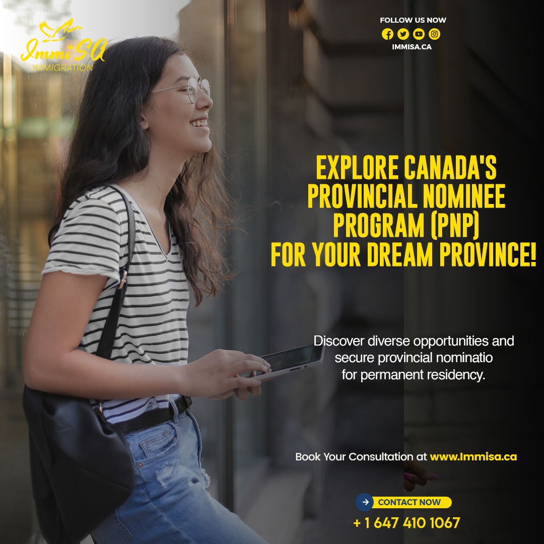 Immisa_CA's tweet image. (PNP) is an immigration program in Canada that allows individual and territories to nominate foreign nationals for permanent residency based on their specific economic and demographic needs.

immisa.ca
Contact: +1 647-410-1067

#PNP #ProvincialNomineeProgram