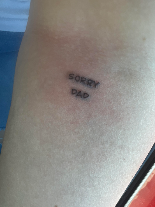 JcenaJohn's tweet photo. so excited! first tattoo done by Kay in Tempe, AZ https://t.co/7LDb5lYM5j