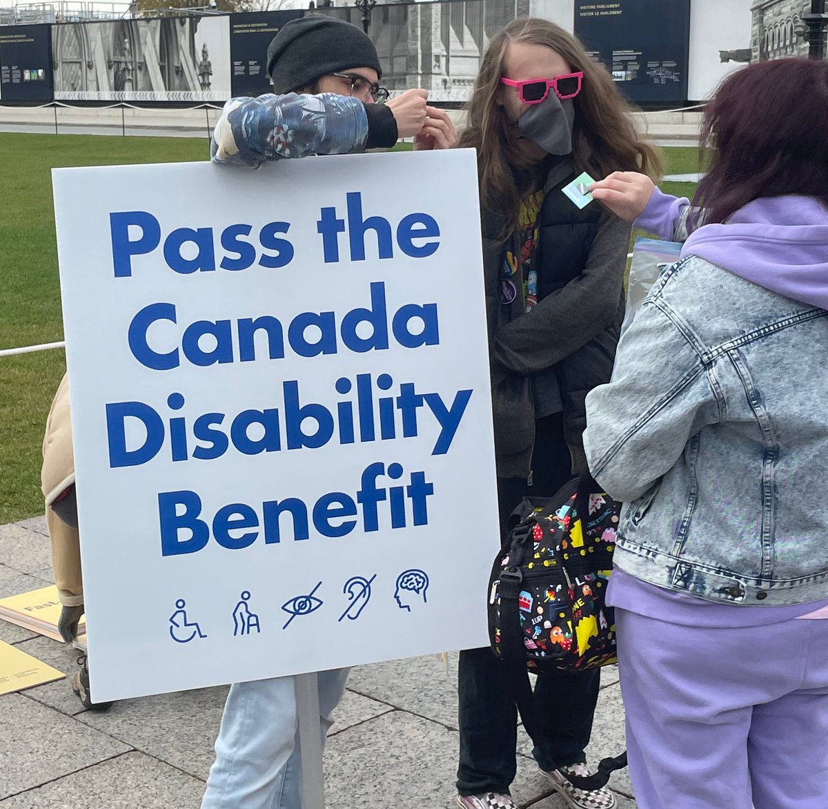 Disability poverty is legislated.

The solutions also need to be legislated. 

The solutions start today when the @SenateCA passes the #CanadaDisabilityBenefit. 

Make history, then #BudgetTheBenefit.