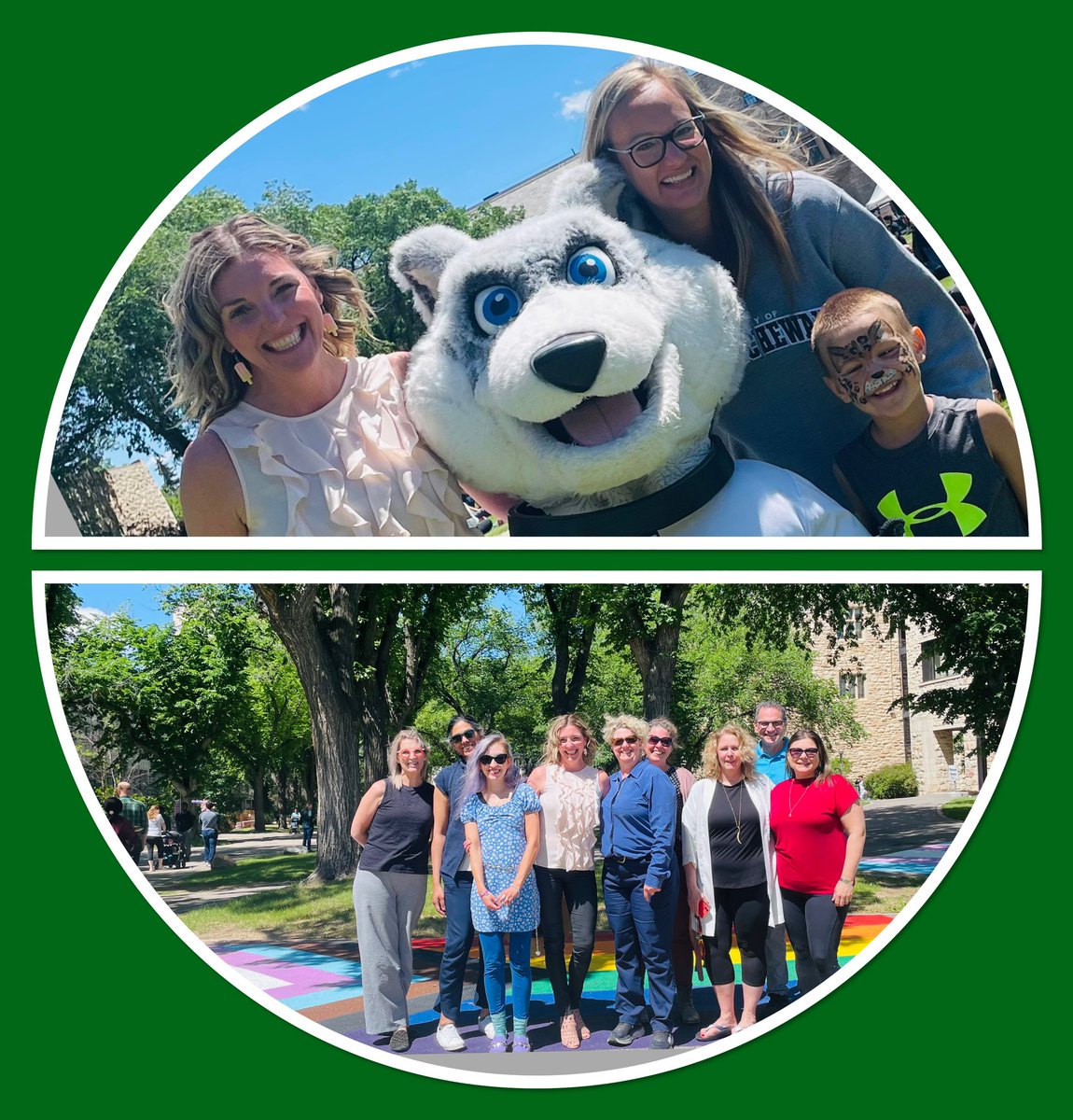 GMCTL_UofS's tweet photo. It was a paw-ty like no other 🐾 🎉 

Thank you @usask for an amazing appreciation today! We are committed everyday to support teaching and learning to ensure we are the university the world needs. #usask #yxe #Saskatchewan https://t.co/a2FwfHwgGy
