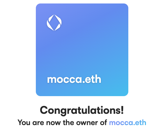 DomainGecko_EN's tweet photo. Just snagged the #ensdomain mocca.eth! ☕️✨ 

What do  you think, folks? Is this a win? Does it have potential?

I'd love to hear your thoughts and insights! 🤔💭

#ENS #ensdomains #ensvision #ENSMaxisNFT  #OpenSeaNFT #web3 #web3community #web3domain #OpenSeaMarket #ETH #crypto https://t.co/V8d0kvgs0y