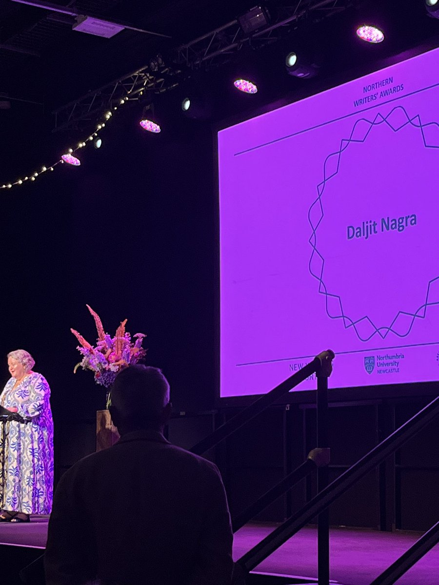 Wendy Scott (@wendyscott1) on Twitter photo Always so fantastic to be <a href="/NewWritingNorth/">New Writing North</a> -Northern Writers’Awards in partnership <a href="/NorthumbriaUni/">Northumbria Uni</a>
in its 24th year
Great mentions from <a href="/DCMS/">Department for Culture, Media and Sport</a> Lord Parkinson of Whitley Bay and passionate intro from <a href="/DaljitNagra4/">Daljit Nagra FRSL</a>
<a href="/ace_thenorth/">Arts Council England, North</a>
<a href="/CultureNland/">CultureNorthumberland</a>
#northerntalent Always so fantastic to be <a href="/NewWritingNorth/">New Writing North</a> -Northern Writers’Awards in partnership <a href="/NorthumbriaUni/">Northumbria Uni</a>
in its 24th year
Great mentions from <a href="/DCMS/">Department for Culture, Media and Sport</a> Lord Parkinson of Whitley Bay and passionate intro from <a href="/DaljitNagra4/">Daljit Nagra FRSL</a>
<a href="/ace_thenorth/">Arts Council England, North</a>
<a href="/CultureNland/">CultureNorthumberland</a>
#northerntalent