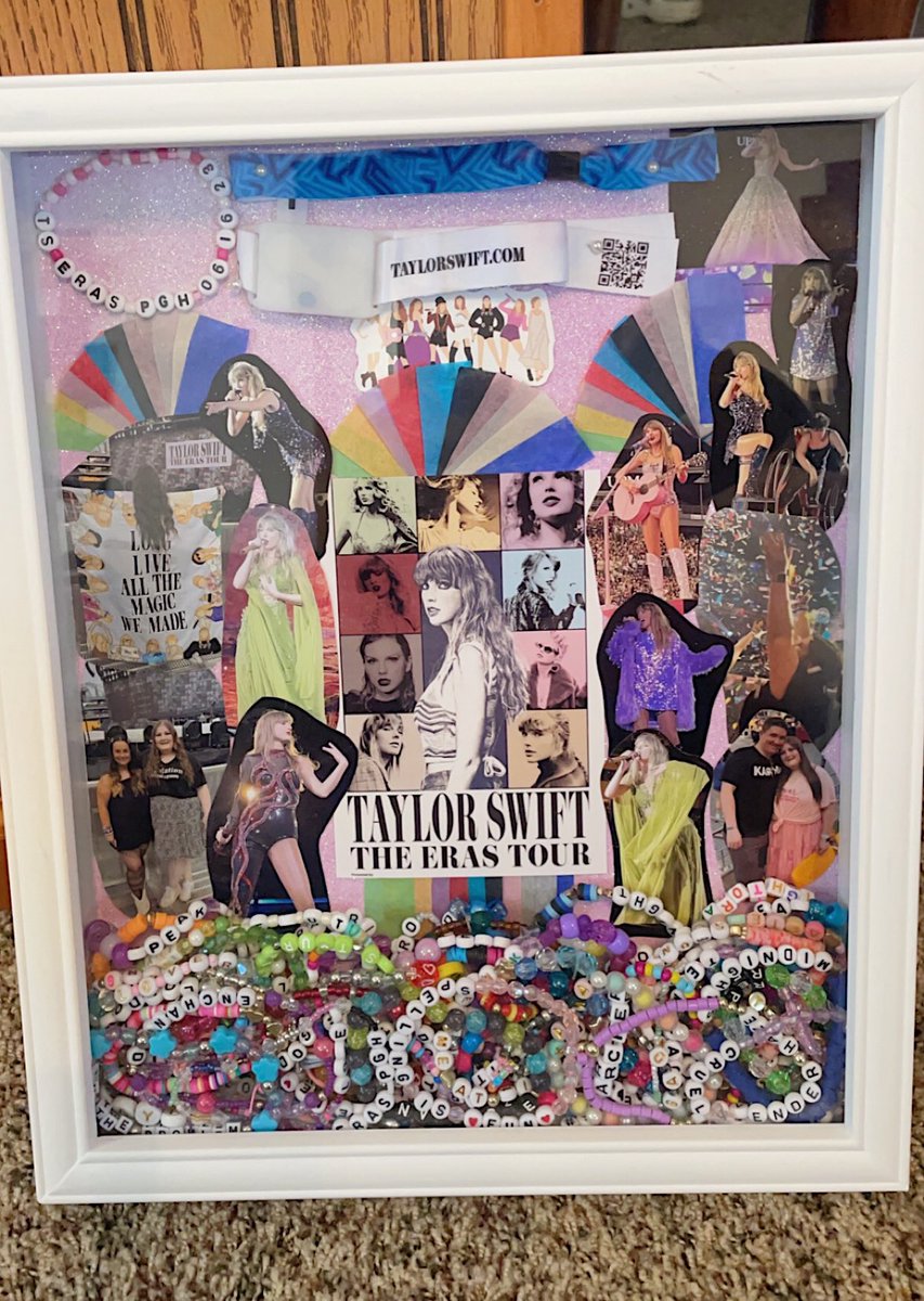Made my Eras Tour Pittsburgh shadow box 🫶🏻💖 I miss it so much already 😭

#PittsburghTSTheErasTour