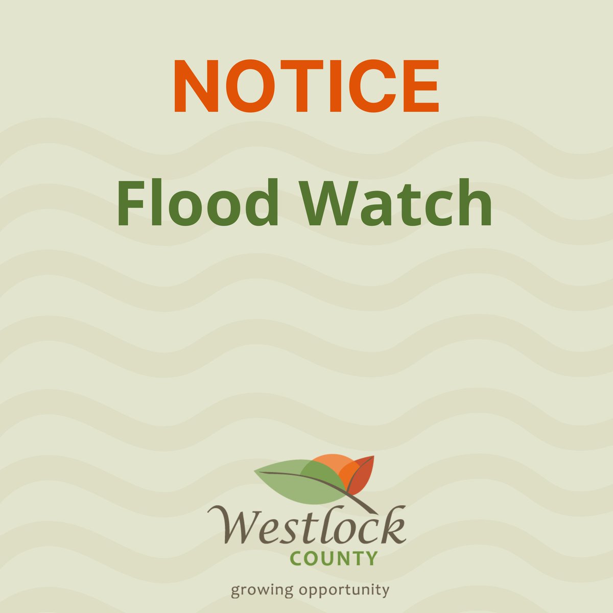 Flood watch has been issued for the mainstream of the Pembina River, and was upgraded from the previous High Streamflow Advisory.

For more information, you can visit our website or visit rivers.alberta.ca