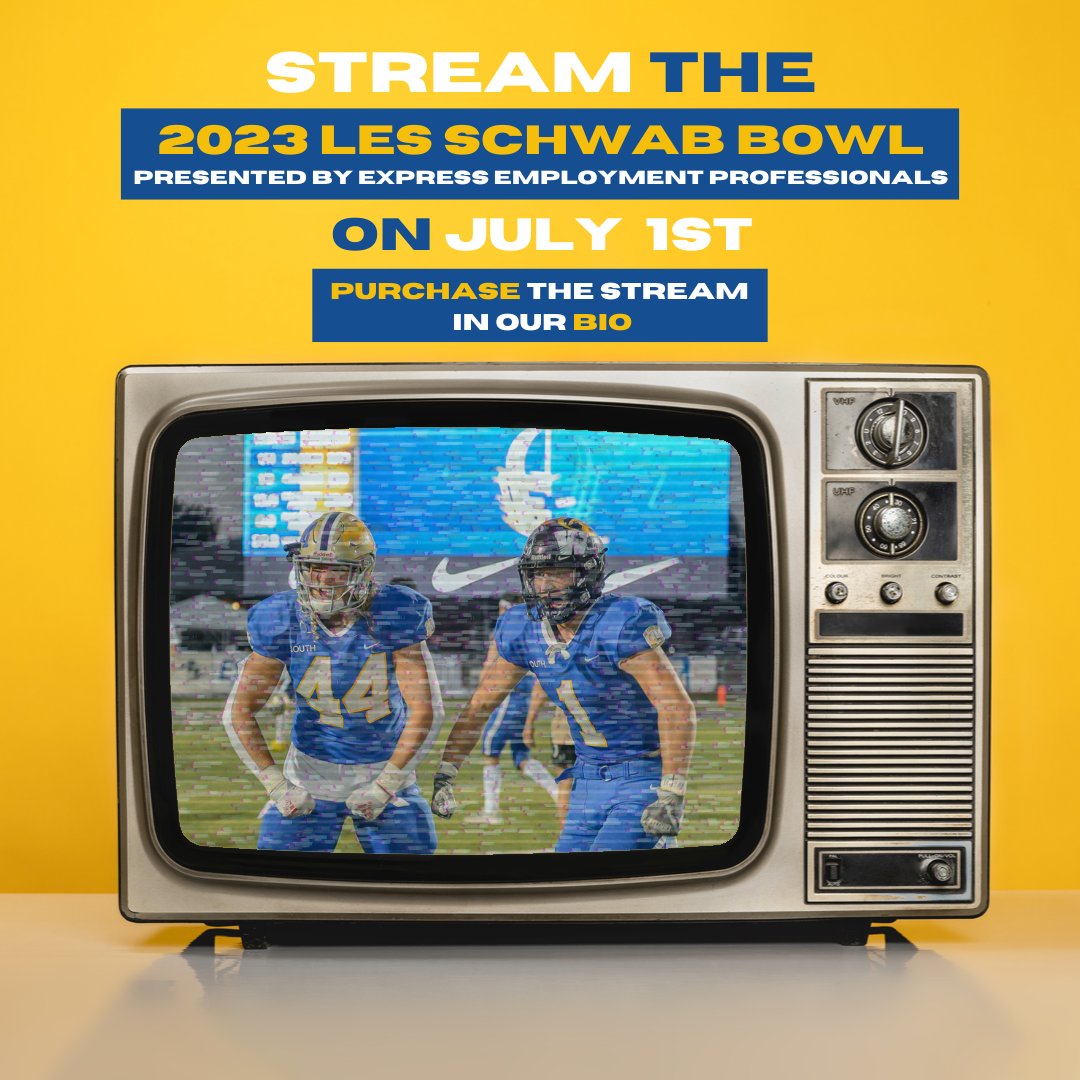 Stream the big game! If you can't make it on July 1st, that doesn't mean you have to miss it!!🏈🔥 To purchase the stream, navigate to watch.castr.io/W6JVFV12RVGP1Q…