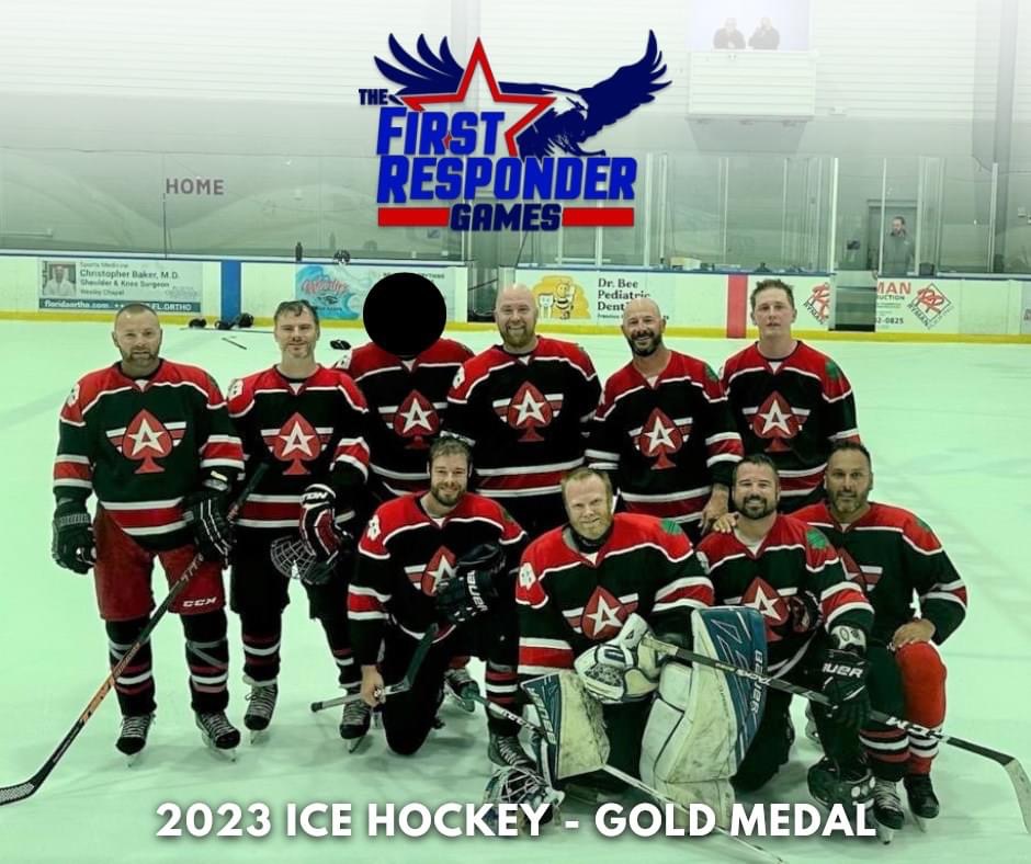 SarasotaSheriff's tweet photo. Congratulations to Manatee County Sheriff's Office on winning the gold medal in the 2023 First Responder Games held in Tampa. The team consisted of 7 MCSO deputies, 2 Bradenton PD officers, and 2 of our very own SCSO deputies.
#FirstResponderGames #IceHockey #MySCSO https://t.co/AVp46jd6IK