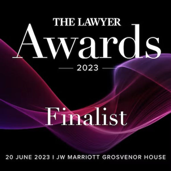 Brandsmiths are live from #TheLawyerAwards! We are honoured to be listed as a finalist for 'Law Firm of the Year: The Independents' ⭐️ #IntellectualProperty