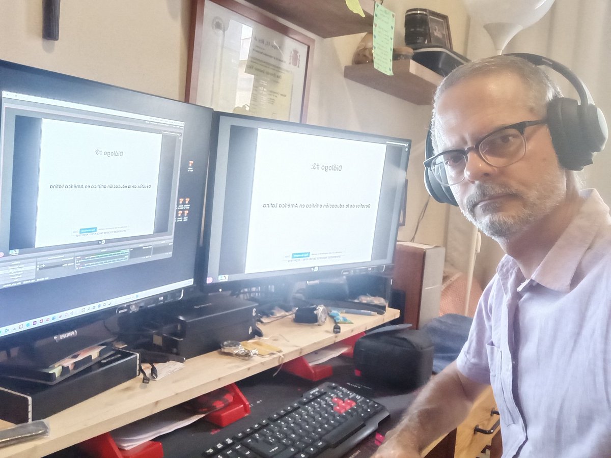 ErnestoAVazquez's tweet image. Han sido dos jornadas de grandes diálogos sobre Arte/Educación/Medios/Desafíos. Un espacio que enriquece el pensamiento y nos pone el reto, allí, donde la creatividad y la transformación son el camino hacia la  libertad. Gracias a tod@s @carescano #EDARCLUSION #ECAV @grupoecav