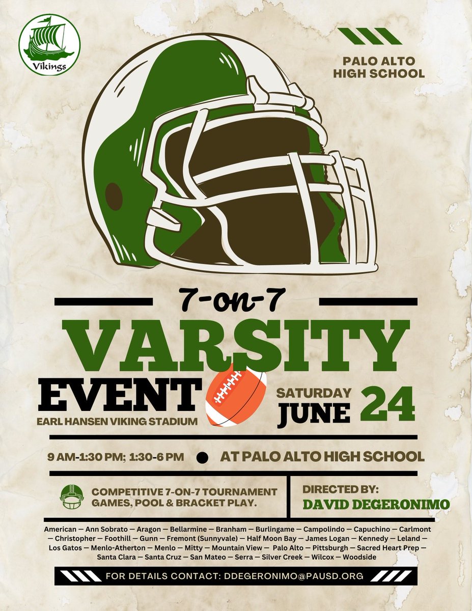 ⁦<a href="/westcoastpreps_/">West Coast Preps</a>⁩ ⁦<a href="/DarrenSabedra/">Darren Sabedra</a>⁩ ⁦<a href="/KasselMedia/">Ethan Kassel</a>⁩ ⁦<a href="/paloaltoweekly/">Palo Alto Weekly</a>⁩ ⁦<a href="/PalyAthletics/">Palo Alto High School Athletics</a>⁩ ⁦<a href="/FootballPaly/">Palo Alto Football</a>⁩ ⁦<a href="/mercnews/">Mercury News</a>⁩ big tournament on Saturday. Should be a great event!!!