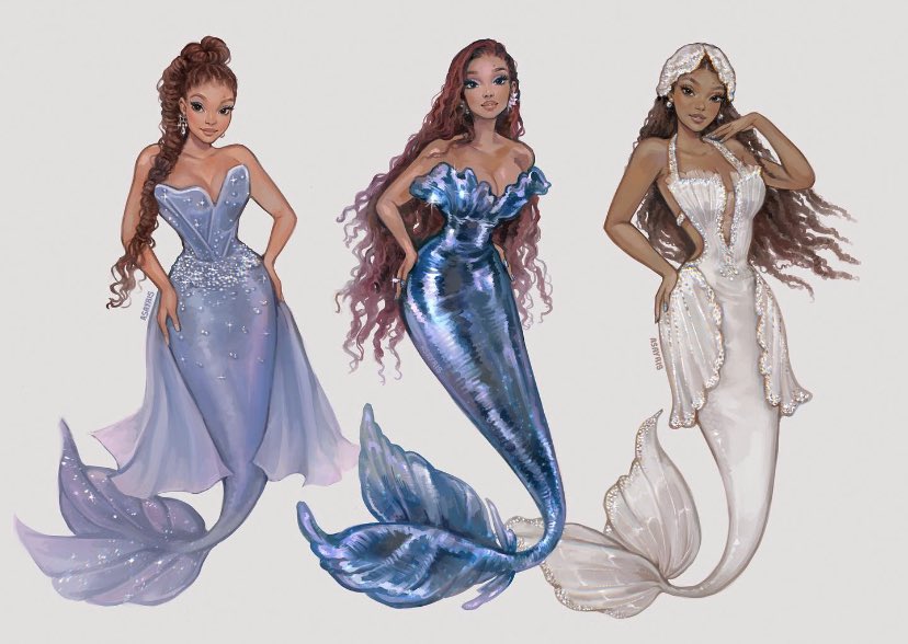 Halle Bailey 🐚 #TheLittleMermaid