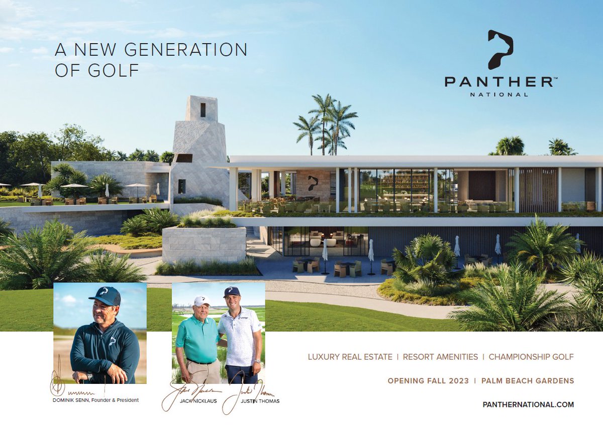 TheJulieOneill's tweet image. Luxury Real Estate | Resort Amenities | Championship Golf -- We are Panther National. Opening this Fall 2023!
#PantherNational #LuxuryLifestyle #ChampionshipGolf #PrivateClubs #MembersOnly