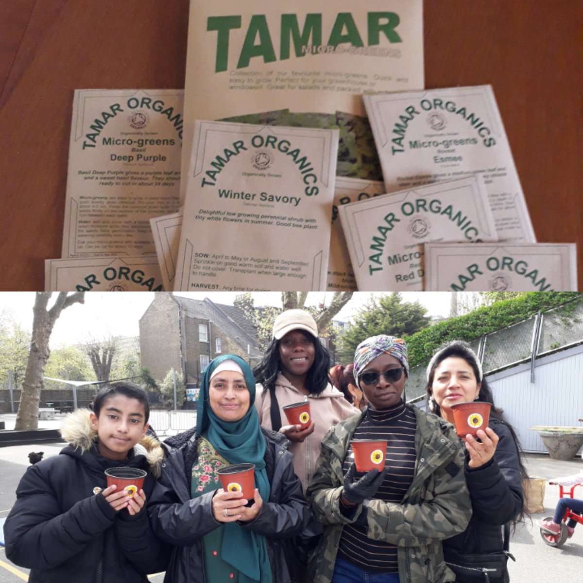 Delighted to win a #Tamar voucher @UKGoodtoGrow
#goodtogrow2023 photo competition @OKRFZ @SurreySqSchool
Lots more #communitygrowing coming up 🌱🥬🍅
#foodeducation 
#newskills 
#enjoyment 
#SmallCharityWeek 
#Southwark 
#vegadvocate