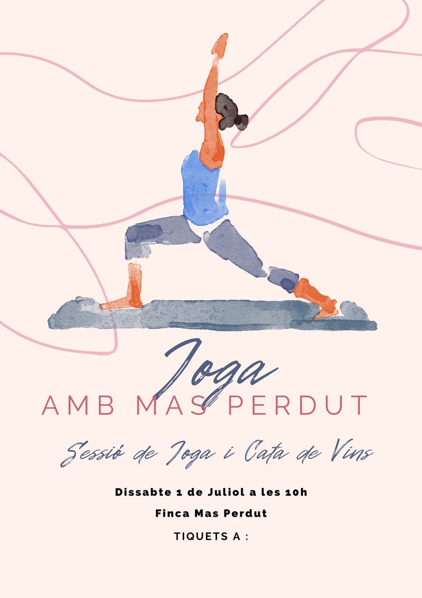 FincaMasPerdut's tweet photo. 🌱✨Iep!! Dissabte 1 de Juliol a les 10h fem Ioga Entrevinyes i tast de vins‼️
👉🏾Reserva la teva plaça a: https://t.co/pmTGpDm6LI #ioga #yoga #entrevinyes #santaoliva #masperdut https://t.co/zjAQzxBbwQ