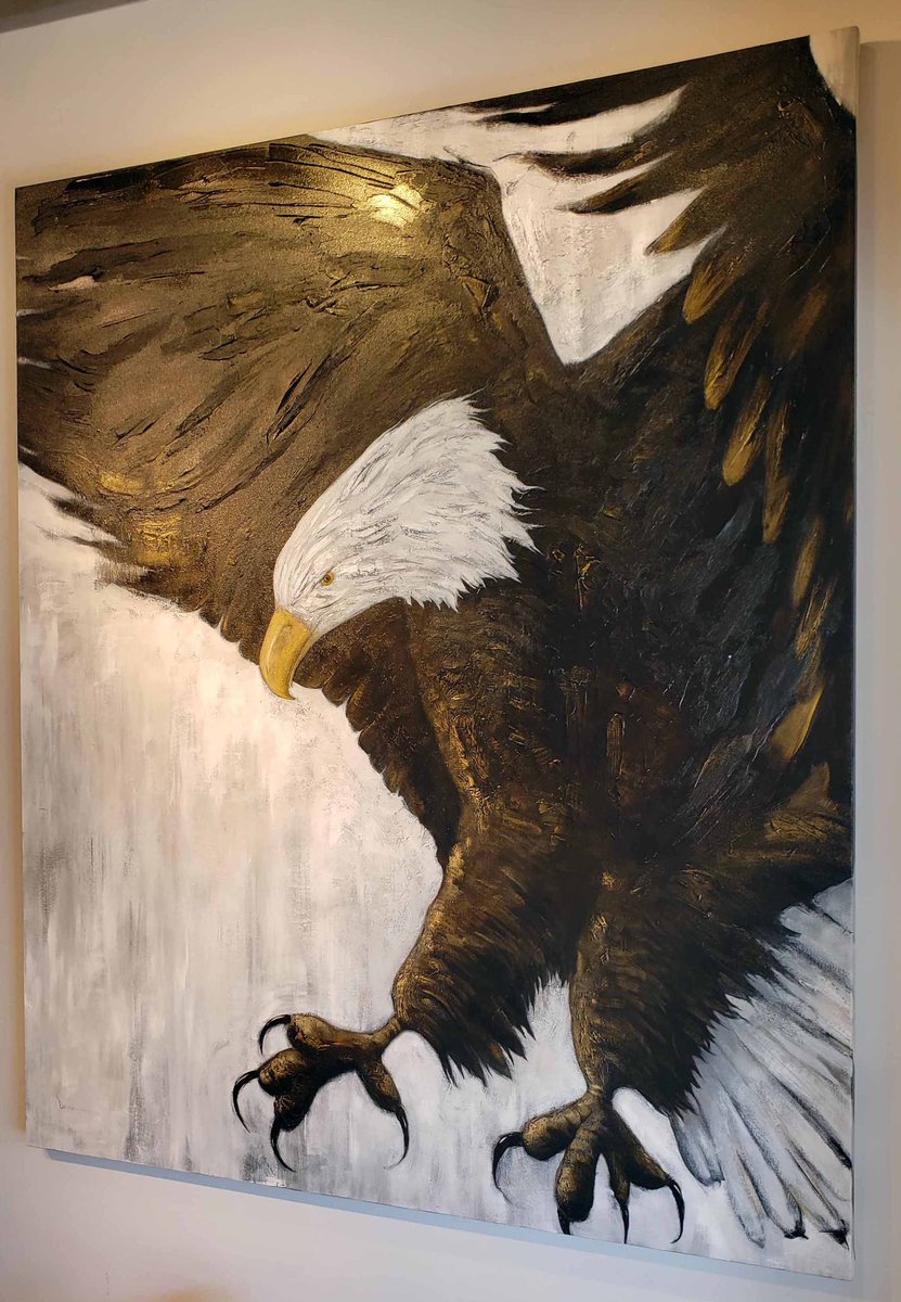 Happy National American Eagle Day! 
"The Eagle" by Jeffrey Berryman, 60x72, Acrylic. 

#eagleday #colors ##moderninterior #classicinterior #jkleinartfactory #jkleingallery #loveart #artgallery #artworld #artwalk #acrylicpainting #painting #letspaint #jimklein