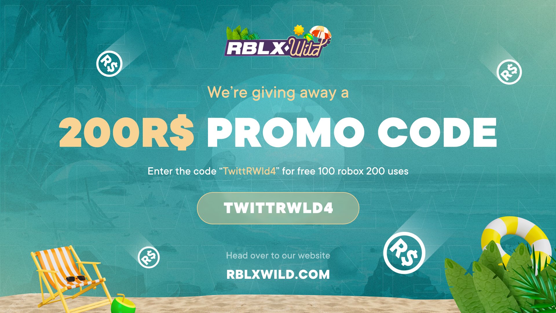 RBLXWild on X: Its that time. PROMO code time 👀 Redeem code