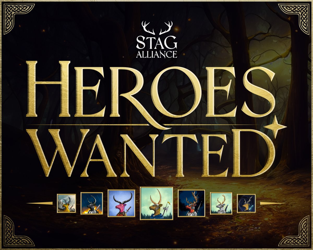 📯HEROES WANTED

REWARDS of TREASURE💎

stagalliance.com/heroes-of-the-…

#FortheHerd