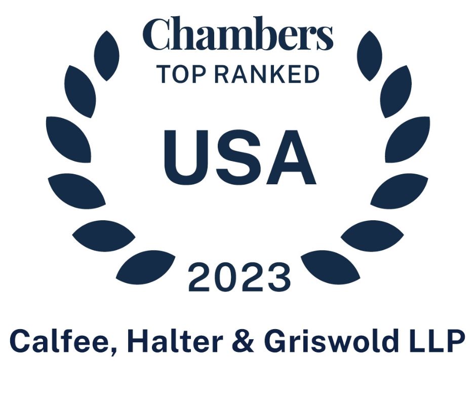 Calfee is recognized as a Leading Law Firm by Chambers USA 2023; 16 practice rankings & 37 attorneys ranked in OH, IN, and nationally. We especially thank our clients for providing feedback to the Chambers researchers! lnkd.in/gK9ZpB4N. #corporatelaw #lawfirms