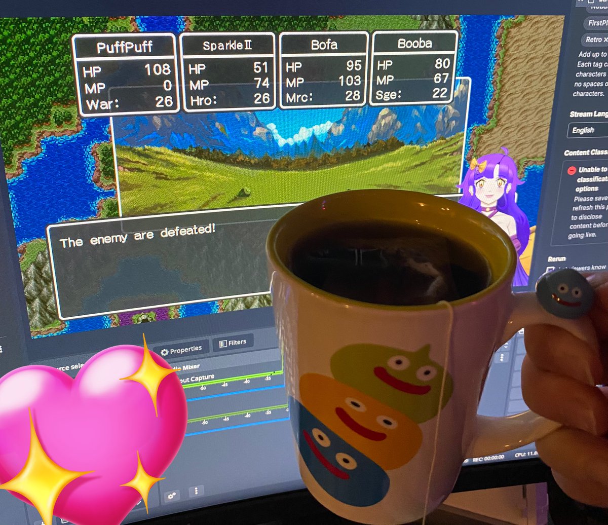 Cheers to more Dragon Quest! Starting now! ✨✨✨