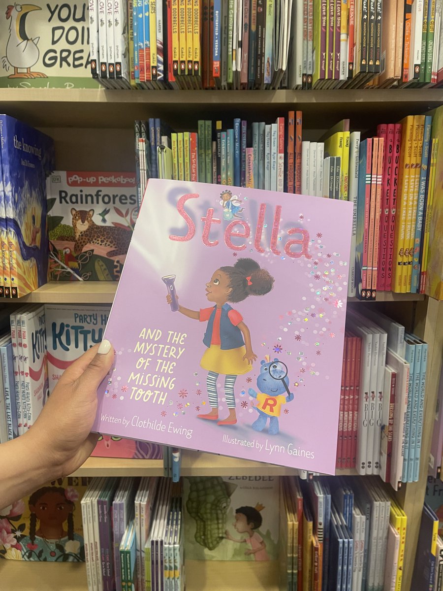 📚🔎🦷'Stella and the Mystery of the Missing Tooth' has found a cozy spot on the shelves at <a href="/barbarasbooks/">Barbara's Bookstore</a> in Woodfield Mall, Schaumburg, Illinois! If you're in the area, pls consider picking up a copy for your home library or for a little one in your life.🎉 #kidlit #bookspotted